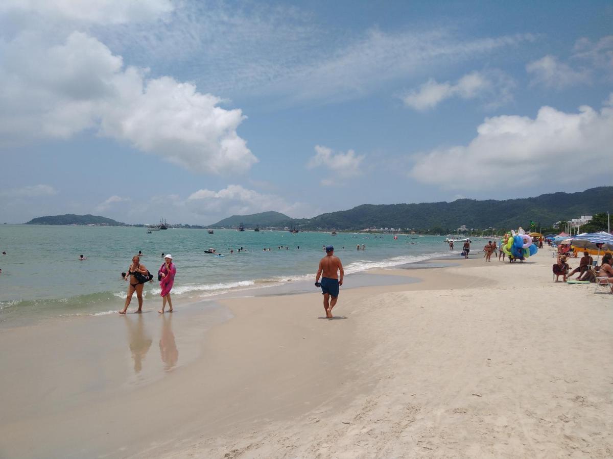 Otimo Apartamento Na Praia Dos Ingleses Gaivotas 70M Do Mar Florianopolis Exterior foto